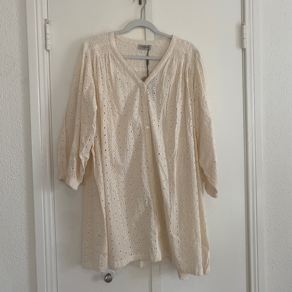 White Hope & May Eyelet Dress - Small - Picture 7 of 7